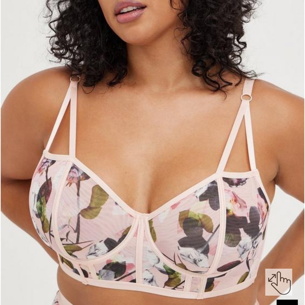 Torrid Simply Mesh Strappy Underwire Bralette